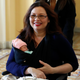 Image for article titled Photos: Senator Tammy Duckworth took her newborn to work today and made history